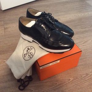 Like New Hermès Leather Norton Oxford Sneaker